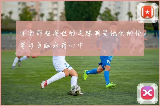 怀念那些离世的足球明星他们的传奇与贡献永存心中