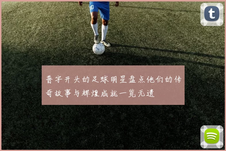 普字开头的足球明星盘点他们的传奇故事与辉煌成就一览无遗