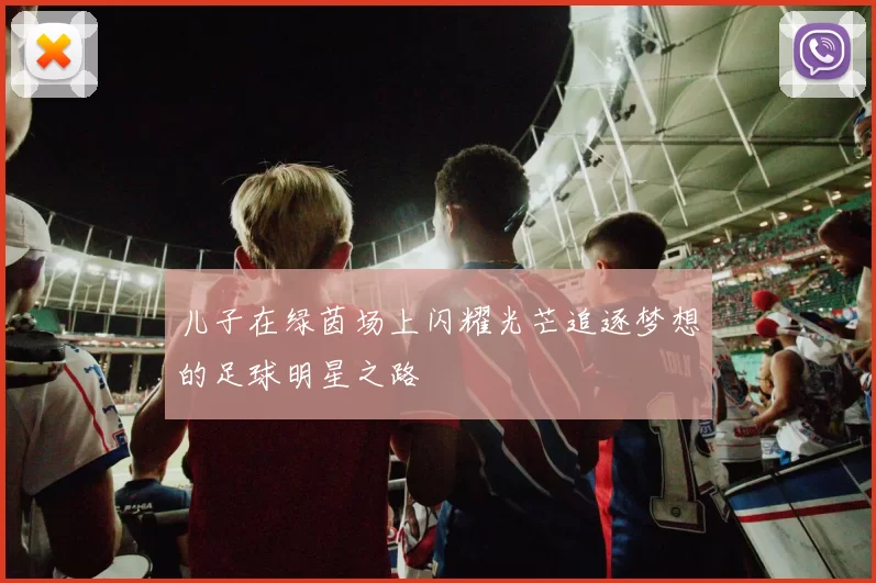 儿子在绿茵场上闪耀光芒追逐梦想的足球明星之路